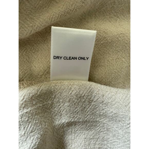 Altar'd State Natural Linen Blend Cut-Out Tiered Midi Dress XXL NWT USA Made - Picture 7 of 9